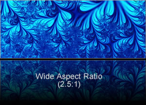 Wide Fractal Art
