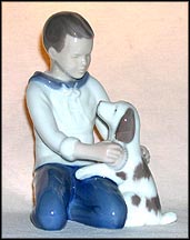 Boy and Pet    #2334