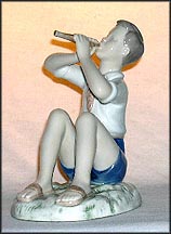 Boy Playing Flute    #2344
