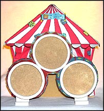 Circus Tent With Resin Rings  #107700