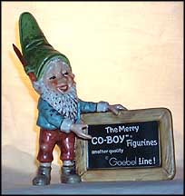 Co-Boy Plaque  #516  Tmk 6 - Goebel