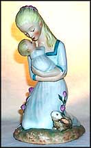 Mother Embracing Child  #Byj 36  Tmk 6 - Goebel