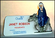 Flight Into Egypt Plaque  #Rob 434  Tmk 5 - Goebel/V