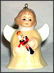 2003 Angel With Nutcracker - Yellow  Tmk: None