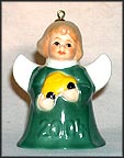 2004 Angel With Toy Car - Green  Tmk: None