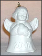 2007 Angel With Heart - White  Tmk: None