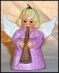 1976 Angel With Clarinet - Lilac  Tmk: None