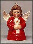 1988 Angel With Candle - Red  Tmk: None