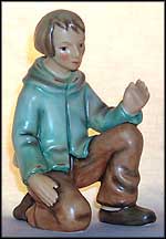 Shepherd Kneeling  #214 G/1  Tmk 7 - Goebel/C