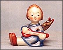 Angel With Lute  #238 A  Tmk 6 - Goebel