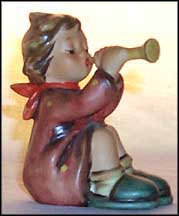 Girl With Trumpet  #391  Tmk 7 - Goebel/C