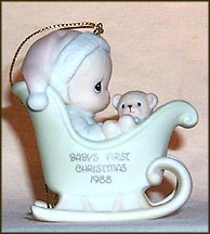 Baby's First Christmas - Boy  #115282  Tmk - FLW