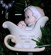 Baby's First Christmas - Girl  #520241  Tmk - FLW