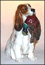 Cocker Spaniel With Pheasant  #1028