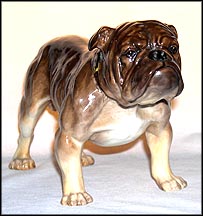 Bulldog, standing  #1042