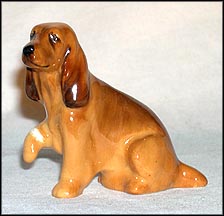 Cocker Spaniel, seated - style 1  #9