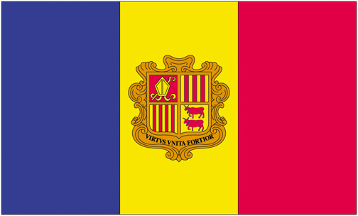 <big>Andorra  Flag</font></big>