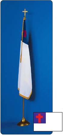 <big>Deluxe Christian Flagpole/Flag Sets</font></big>