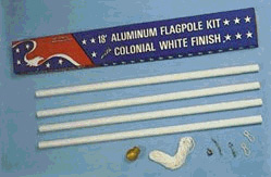 <big>Colonial Flagpoles 12' - 22'</font></big>