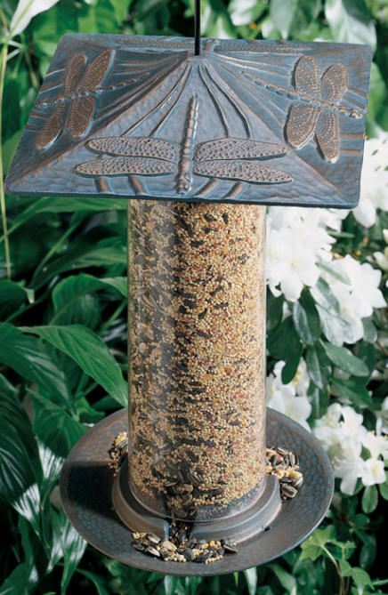 <big>12" Dragonfly Tube Feeder</font></big>