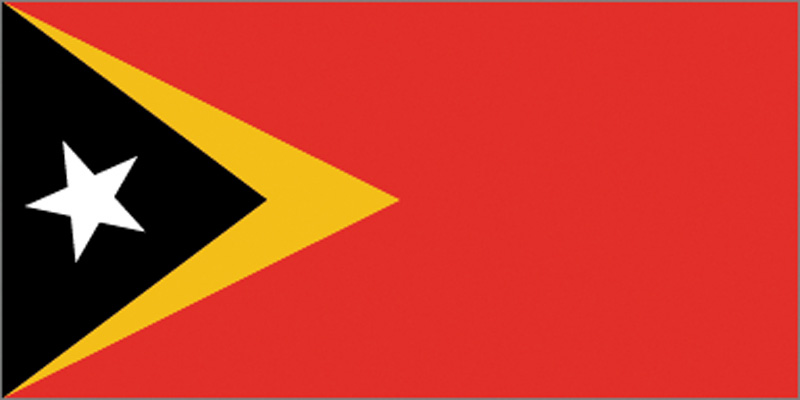<big>East Timor Flag</font></big>