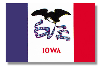 Iowa State Flag