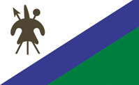 <big>Lesotho Flag</font></big>