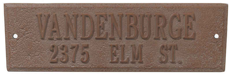 <big>Mio 2-Line Personalized Plaque</font></big>