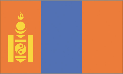 <big>Mongolia Flag</font></big>