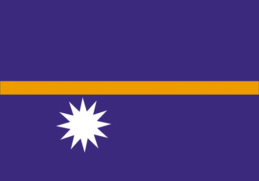 <big>Nauru  Flag</font></big>