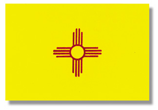 <big>New Mexico State Flag</font></big>