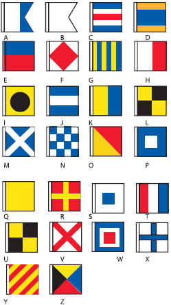 <b>-  Nautical Flags</b>