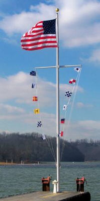 <b>-  Nautical Flagpoles</b>