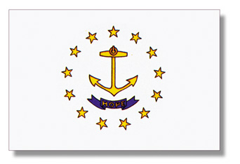 <big>Rhode Island State Flag</font></big>