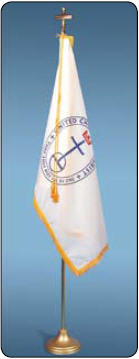 <big>Deluxe United Church of Christ  Flagpole/Flag Sets</font></big>