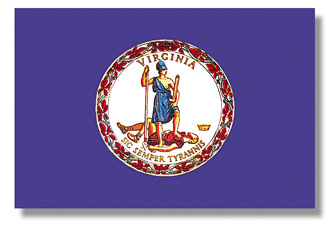 <big>Virginia State Flag</font></big>