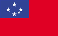 <big>Western Samoa Flag</font></big>