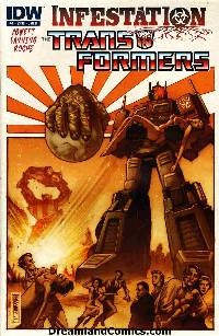 TRANSFORMERS INFESTATION #1 (COVER B)