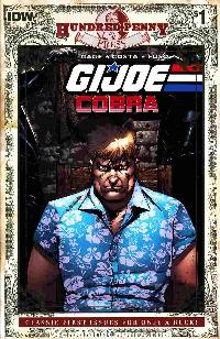 GI JOE COBRA #1 100 PENNY PRESS