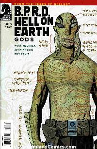BPRD HELL ON EARTH GODS #1 (DAVIS INCENTIVE COVER)