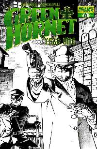 Green Hornet: Year One #6 (1:25 Wagner B&W Cover)