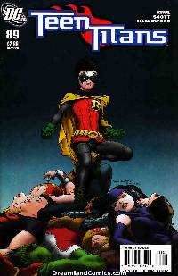 Teen Titans #89 (1:10 Quitely Variant Cover)