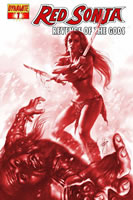 RED SONJA REVENGE OF THE GODS #1 (1:10 PARRILLO RED INCENTIVE)