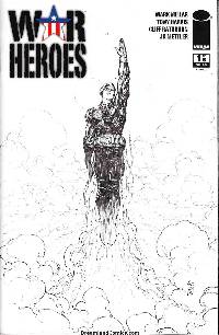 War Heroes #1 (1:50 Silvestri B&W Variant)