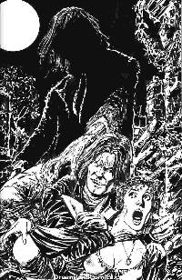 Angel Vs Frankenstein #1 (1:10 Byrne Virgin Variant Cover)