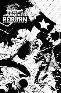 Captain America: Reborn #2 (1:125 Sketch Variant Cover)
