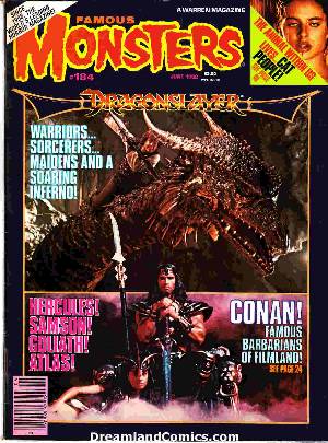 Famous Monsters Of Filmland #184