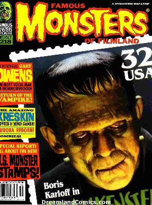 Famous Monsters Of Filmland #218