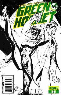 Kevin Smith Green Hornet #1 (1:50 Campbell B&W Cover)