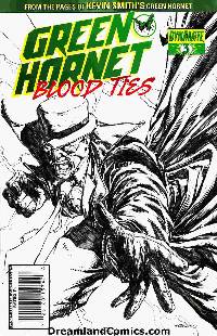 GREEN HORNET BLOOD TIES #3 (1:10 DESJARDINS B&W COVER)